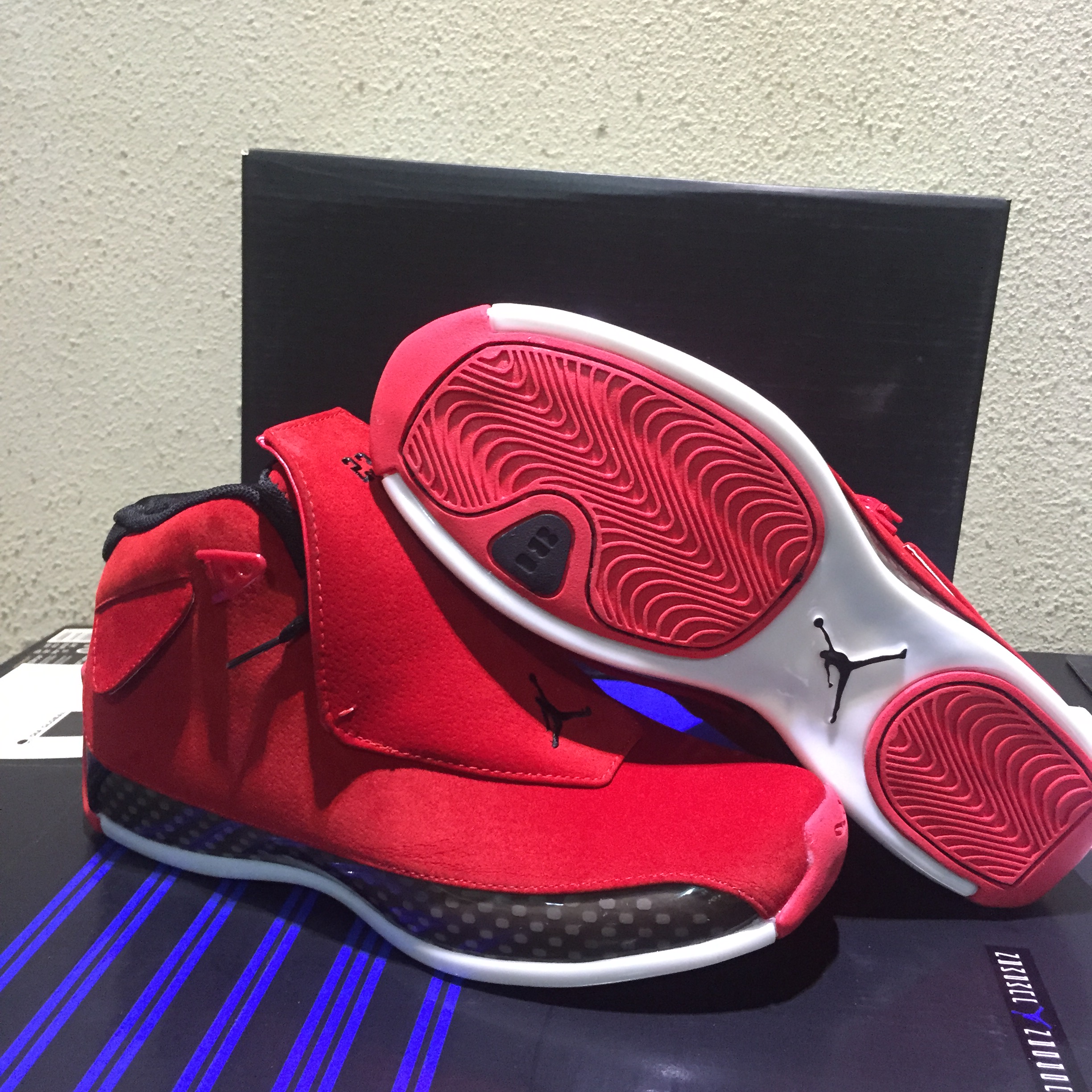 Air Jordan 18 Chicago Red Shoes - Click Image to Close